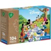 Puzzle Disney Mickey Mouse 104 pièces CLEMENTONI 27153