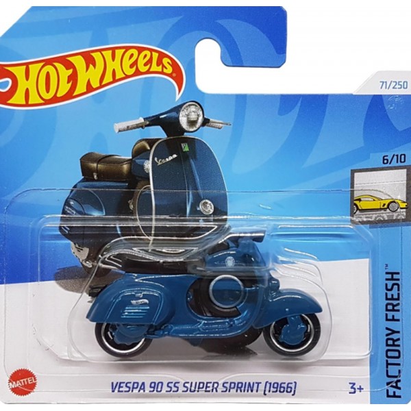 Hot Wheels Véhicule Miniature Vespa 90 HTD23