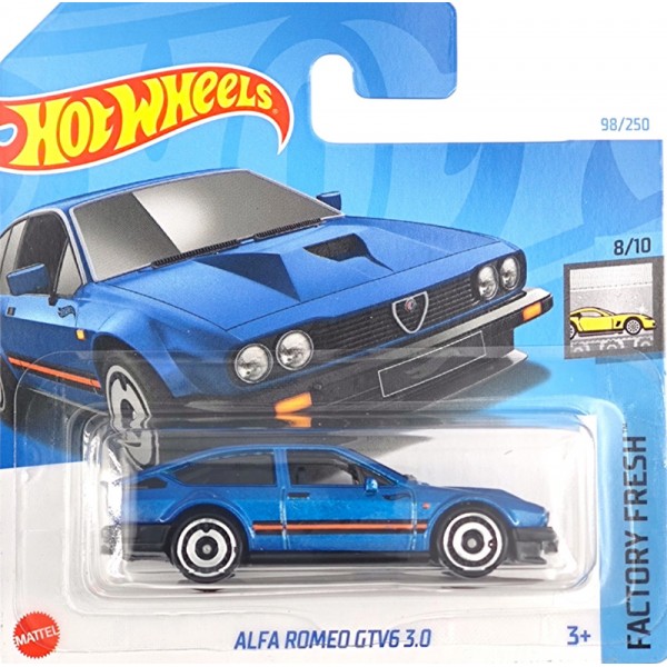 Hot Wheels Véhicule Miniature Alpha Romeo GTV6 HTF13