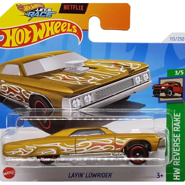 Hot Wheels Véhicule Miniature Layin' Lowrider HTD39