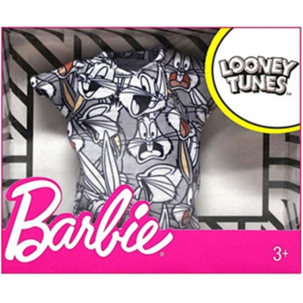 Barbie Fashions Top Looney Tunes Mattel FXJ80