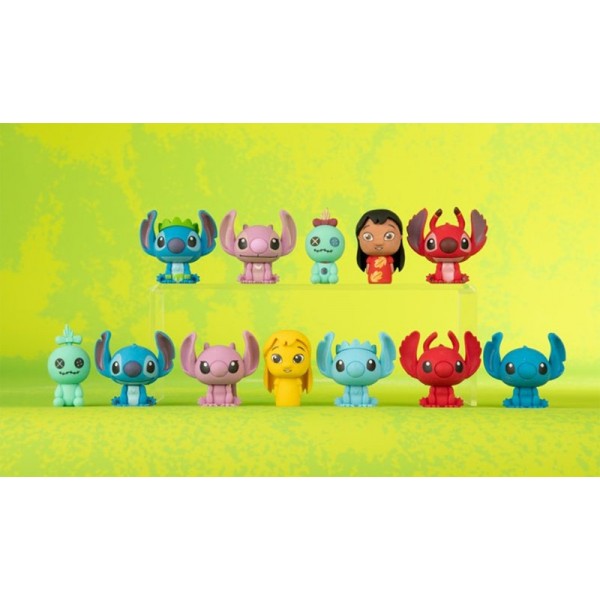 Puzzle Gomme 3D Disney Stitch - Un Personnage Aléatoire Multicolore ou Parfumé