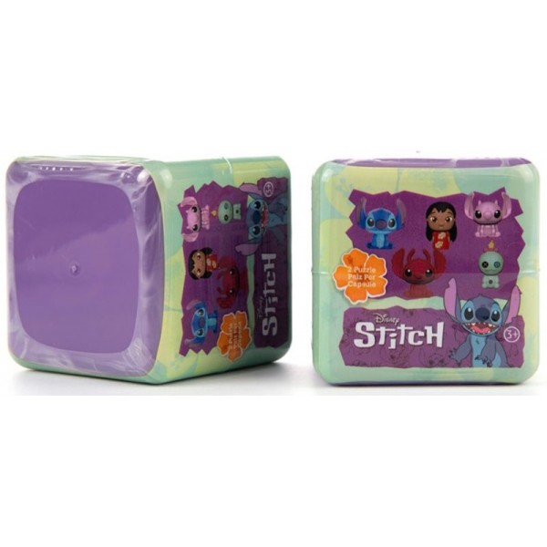 Puzzle Gomme 3D Disney Stitch - Un Personnage Aléatoire Multicolore ou Parfumé