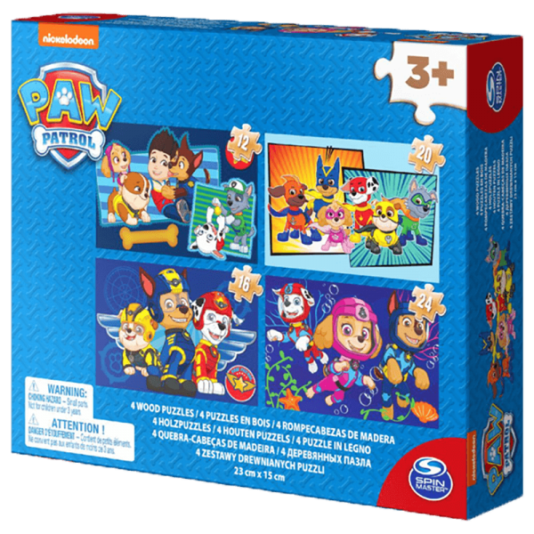 Puzzles Pat Patrouille - Lot de 4