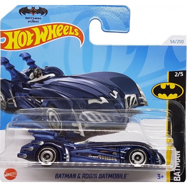 Hot Wheels Véhicule Miniature Batman & Robin HTD51