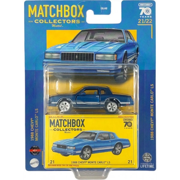 Voiture miniature Matchbox Chevy Monte carlo HLJ74