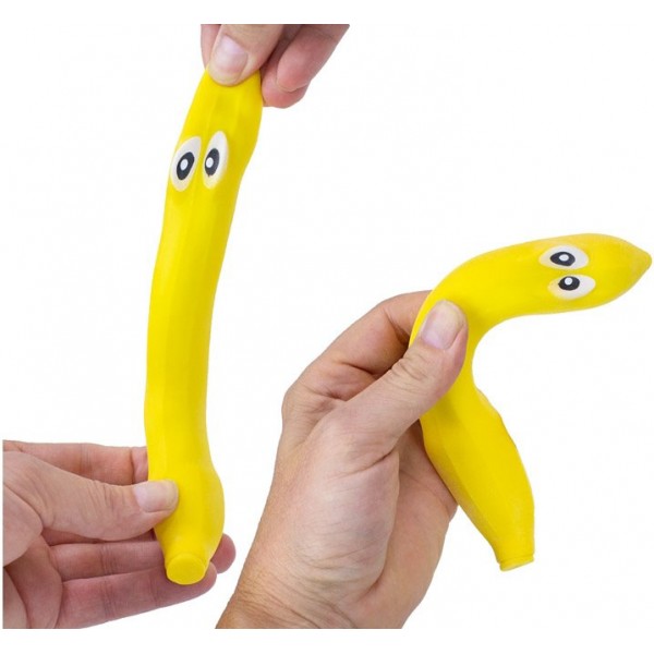 Jouet Anti-Stress Squeeze Crazy Banane 15cm