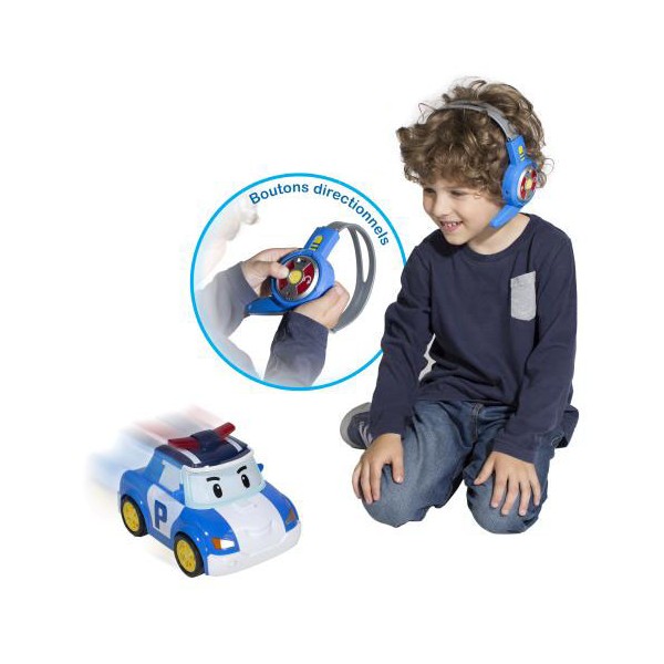 Voiture Robocar Poli avec Commande Vocale