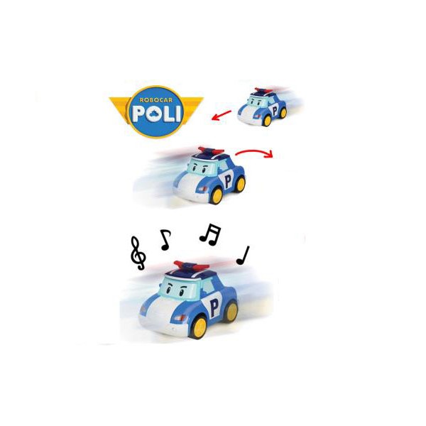 Voiture Robocar Poli avec Commande Vocale