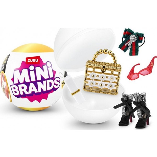 Capsule Zuru Mini Brands Fashion - 5 mini accessoires Mode