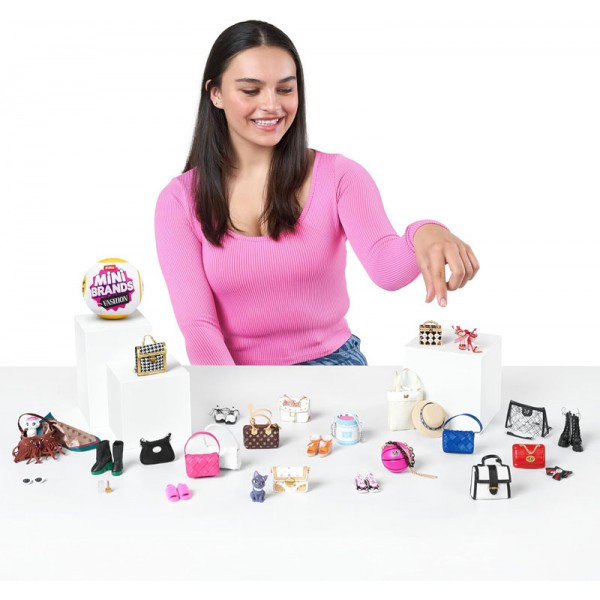 Capsule Zuru Mini Brands Fashion - 5 mini accessoires Mode