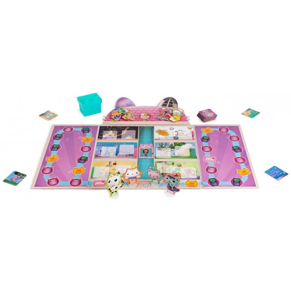 Jeu de Société For Miaou Dable - Maison de Poupées de Gabby