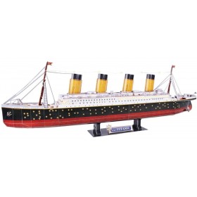 Puzzle 3D Titanic LED Cubicfun