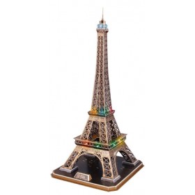 Puzzle 3D Tour Eiffel LED CubicFun