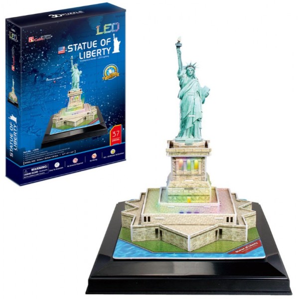 Puzzle 3D Statue de la Liberté CubicFun