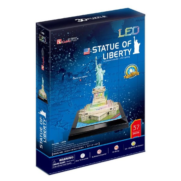 Puzzle 3D Statue de la Liberté CubicFun