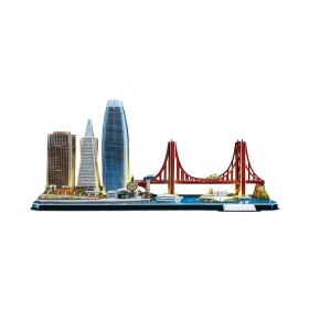 Puzzle 3D LED San Francisco CubicFun