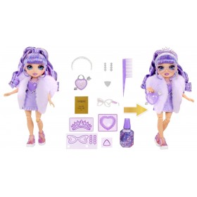Poupée Rainbow High Creative Crystals Violet