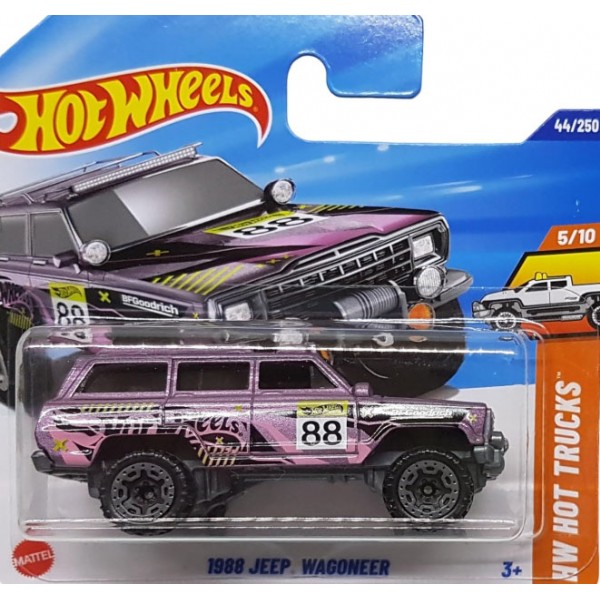 Hot Wheels Véhicule Miniature 1988 Jeep Wagoneer HYW95