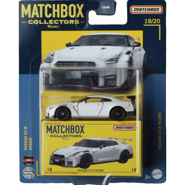 Voiture miniature Matchbox Nissan GT-R Nismo GRK20