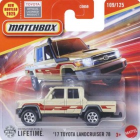 Matchbox Véhicule Miniature Toyota landcruiser