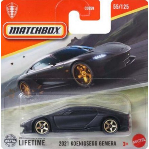 Matchbox Véhicule Miniature Koenigsegg Gemera