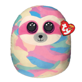 Peluche Ty Squish A Boos Cooper Le Paresseux Coussin 20cm