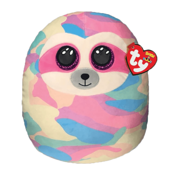 Peluche Ty Squish A Boos Cooper Le Paresseux Coussin 20cm