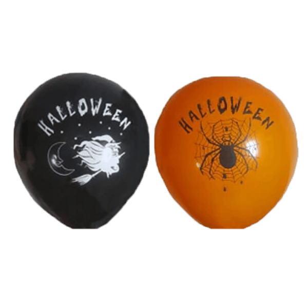 Ballons halloween 30cm - Lot de 5