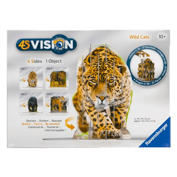 Puzzle 3D Wild Cats