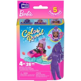 MEGA Barbie Color Reveal Plongeon Marin 26 pièces