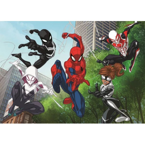 Puzzle Marvel Spider-Man 104 pièces - Clementoni Play For Future