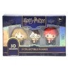 Pack Harry Potter 3 Figurines Gomme 3D