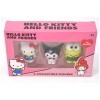 Pack Hello Kitty And Friends 3 Figurines Gomme 3D