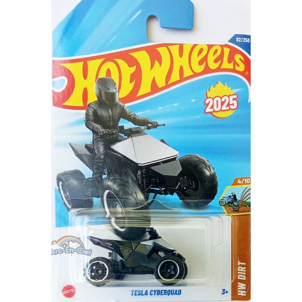 Hot Wheels Véhicule Miniature Tesla Cyberquad