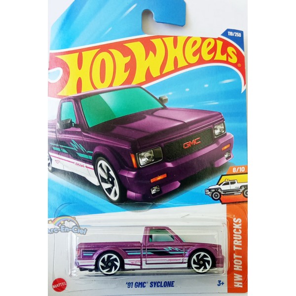 Hot Wheels Véhicule Miniature '91 GMC Syclone