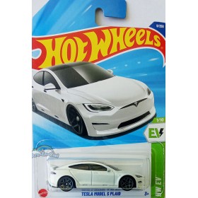 Hot Wheels Véhicule Miniature Tesla Model S Plaid