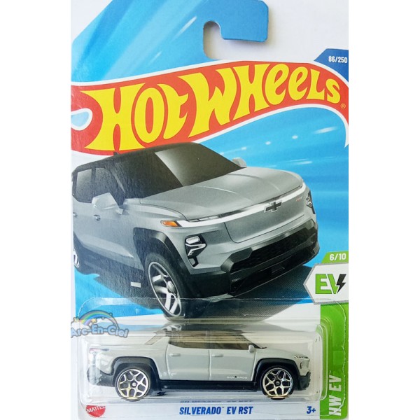 Hot Wheels Véhicule Miniature Silverado EV RST