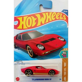 Hot Wheels Véhicule Miniature '71 Lamborghini Miura SV