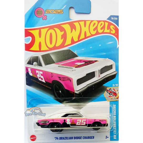 Hot Wheels Véhicule Miniature '74 Brazilian Dodge Charger