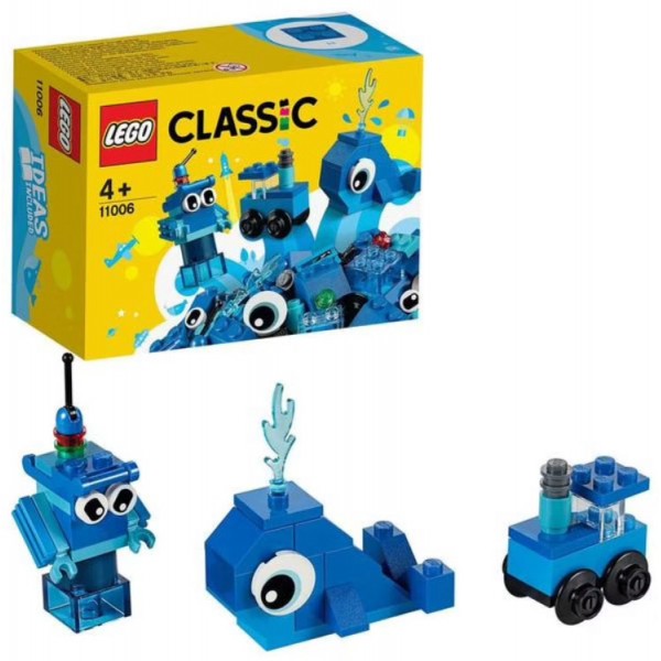 LEGO Classic - Briques créatives bleues 11006
