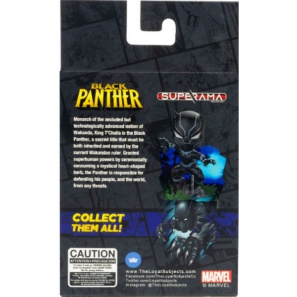 Figurine Marvel Superama Black Panther 10cm