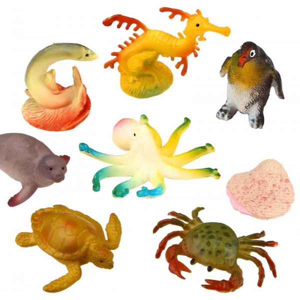 Set de Figurines d' Animaux Marins