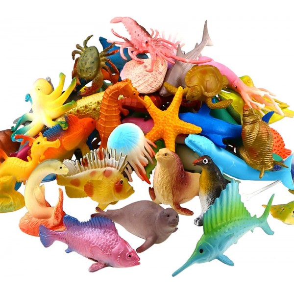 Set de Figurines d' Animaux Marins