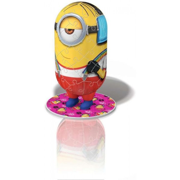 Les Minions Puzzle 3D Roller Skater 54 pièces