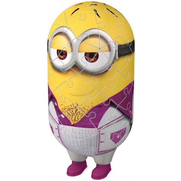 Puzzle 3D Minions 2 Disco 54 pièces - Ravensburger 11229