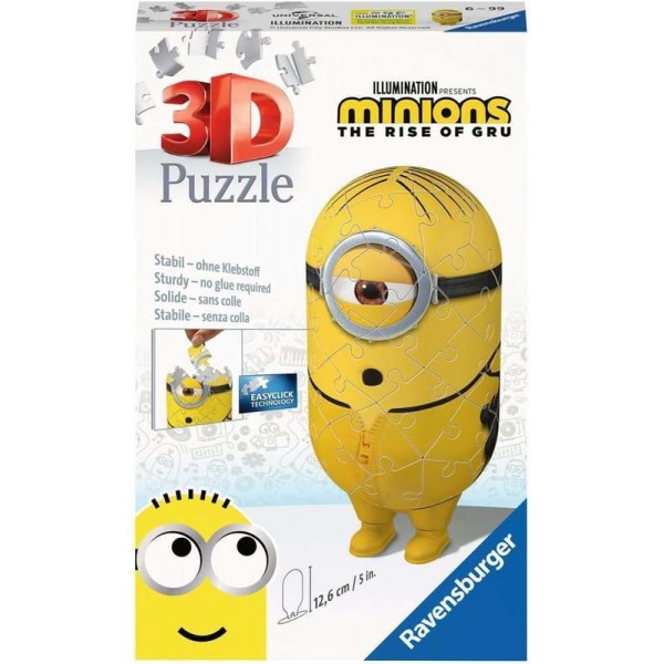 Les Minions Puzzle 3D Minion Kung FU 54 pièces