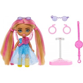 Poupée Mini Barbie Extra Mini Natty Rose