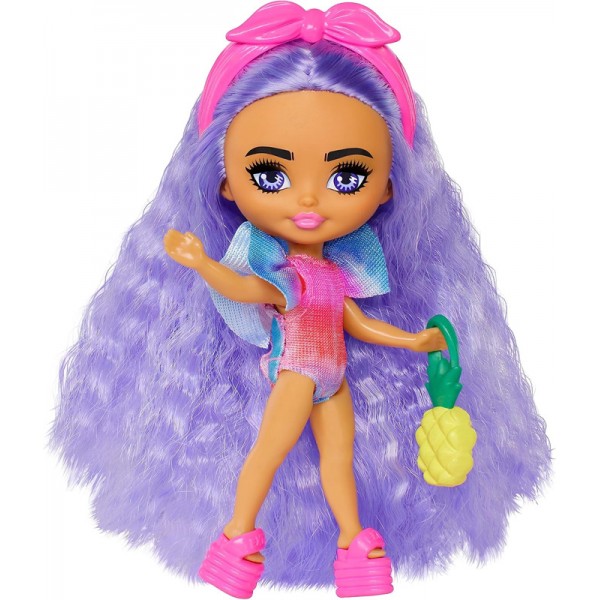 Poupée Barbie Extra Fly Mini Minis Lila Beach HPN06