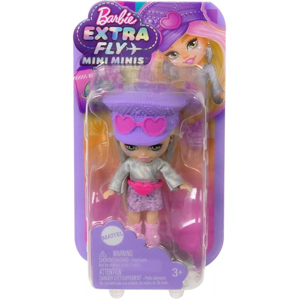 Poupée Barbie Extra Mini Minis Fly HPN07
